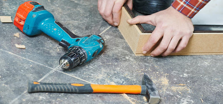 broken door frame repair Temescal Valley