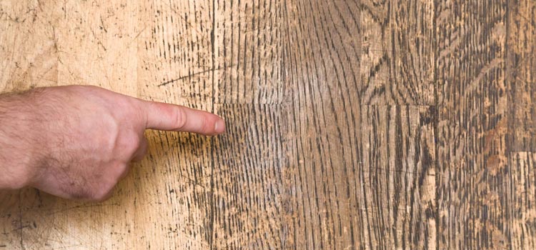 Wood Door Scratch Repair in Temescal Valley